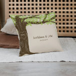 Oak Tree Custom Throw Pillow<br><div class="desc">Available in a variety of colors! Custom color available upon request. Designed by Berry Berry Sweet {www.berryberrysweet.com}</div>