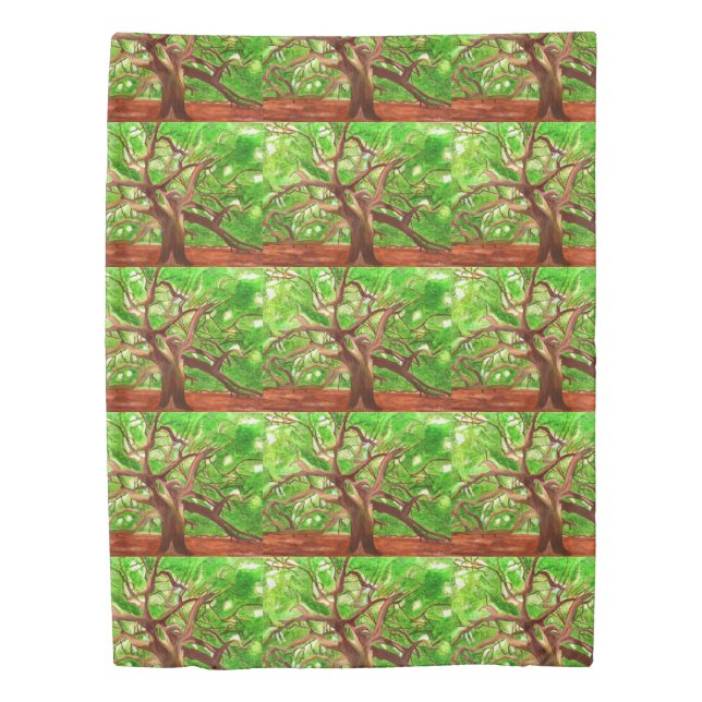 Oak Tree duvet cover  (Front)