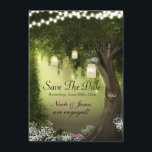 Oak Tree Enchanted Forest Garden Save the Date<br><div class="desc">Oak Tree Enchanted Forest Garden Save the Dates. Customize the front and back. Matching items available.</div>