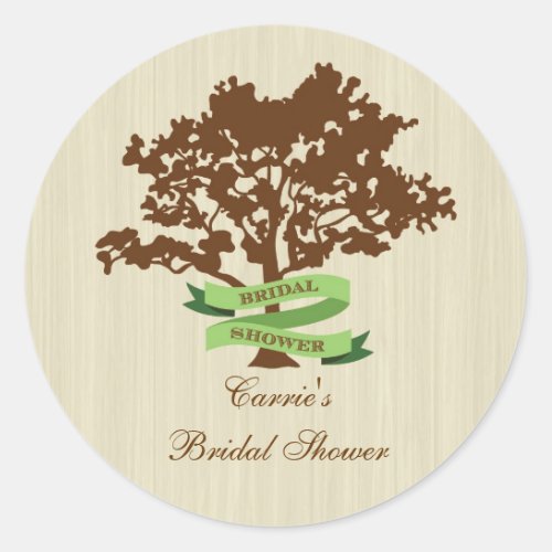 Oak Tree Fall Sticker