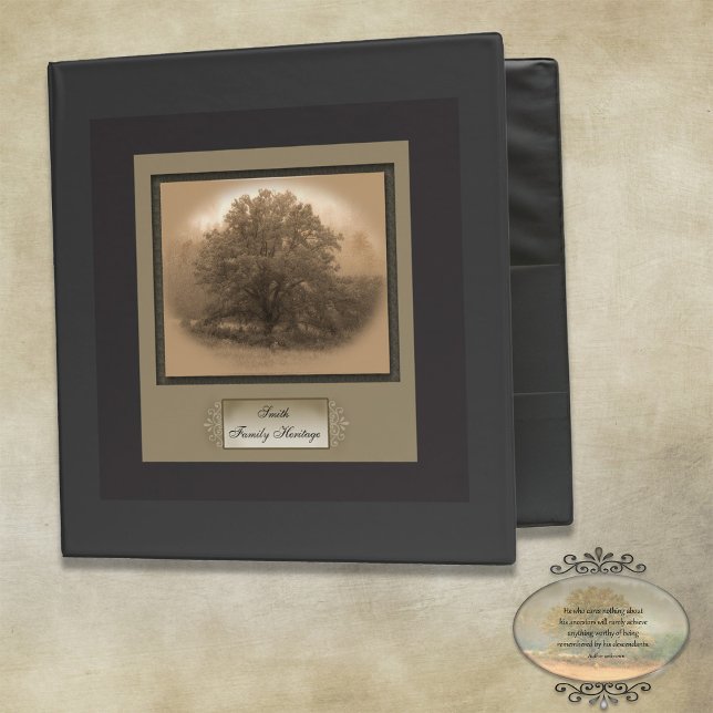 Oak Tree Family Heritage Binder (Creator Uploaded)