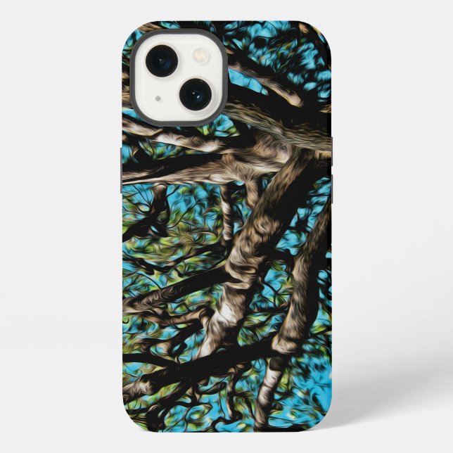 Oak Tree Iphone Case (Back)