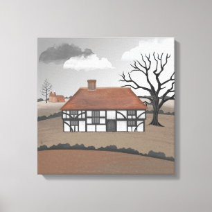Oak Tree Manor Canvas Print