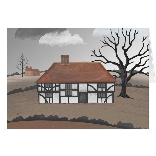 Oak Tree Manor Card (Front Horizontal)