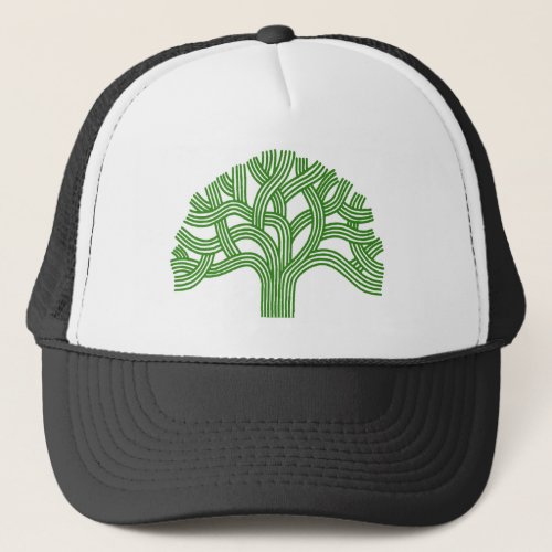 Oak tree Oakland green Trucker Hat