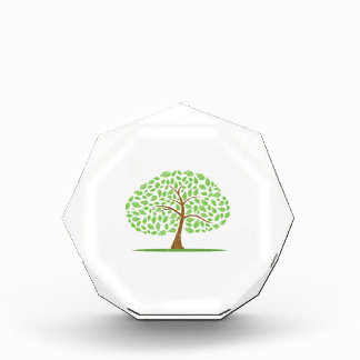 oak tree scribbled ecology design.png acrylic award