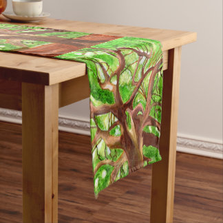 Oak Tree  Short Table Runner