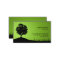 Oak Tree Silhouette business card