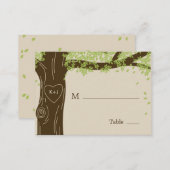 Oak Tree Wedding Flat Place Cards (Front/Back)