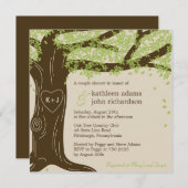 Oak Tree Wedding Shower Invitation (Front/Back)