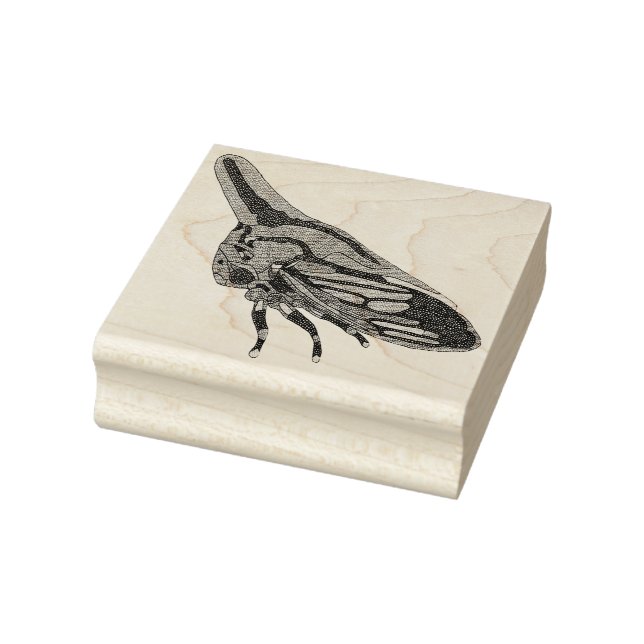 Oak Treehopper - Rubber Stamp (Stamp)