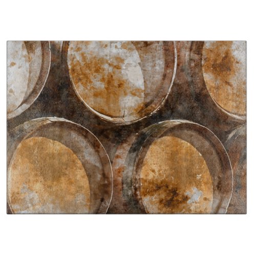 Oak Wine Barrel Cutting Board