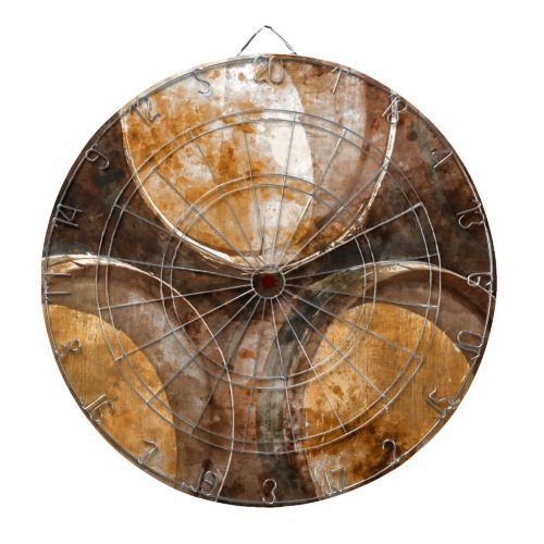 Oak Wine Barrel Dartboard