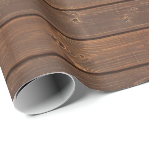 Oak Wood Background Wrapping Paper