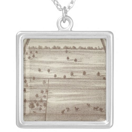 Oakdale Ranch Silver Plated Necklace