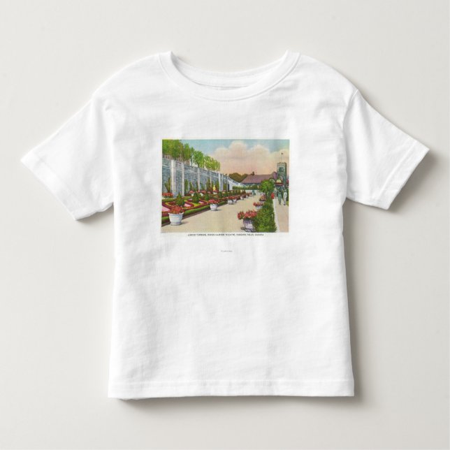 Oakes Garden Theatre Lower Terrace Toddler T-shirt (Front)