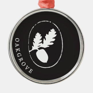Oakgrove Logo PRoducts Metal Ornament