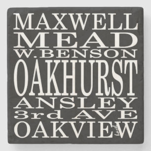 Oakhurst, Oakhurst Coaster, Oakhurst Decatur Stone Coaster