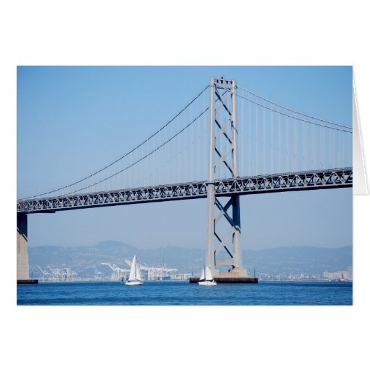 Oakland Bay Bridge Cards (Front Horizontal)