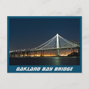 Oakland Bay Bridge Postcard