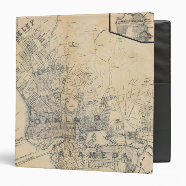 Oakland, Berkeley, Alameda Binder (Front/Inside)
