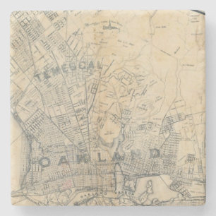Oakland, Berkeley, Alameda Stone Coaster