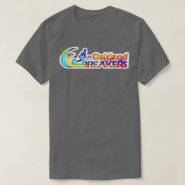Oakland Breakers Team Tennis T-Shirt (Design Front)
