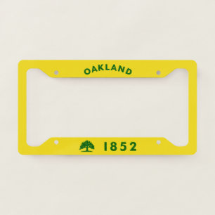 Oakland, CA License Plate Frame