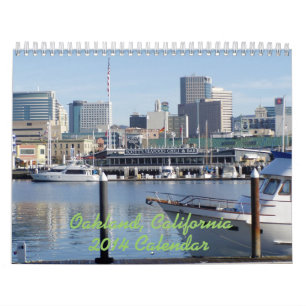 Oakland California 2014 Wall Calendar