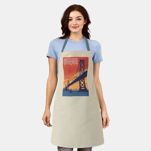 Oakland, California Apron (Worn)