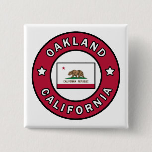 Oakland California Button