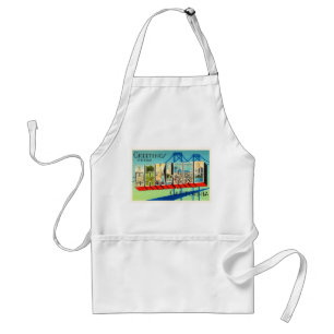 Oakland California CA Old Vintage Travel Souvenir Adult Apron
