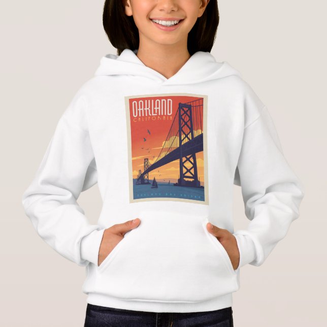 Oakland, California Hoodie (Front)