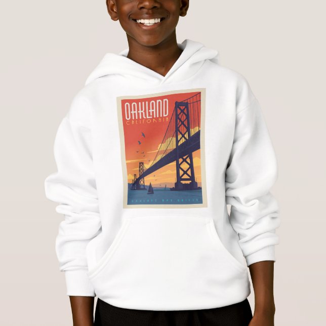 Oakland, California Hoodie (Front)