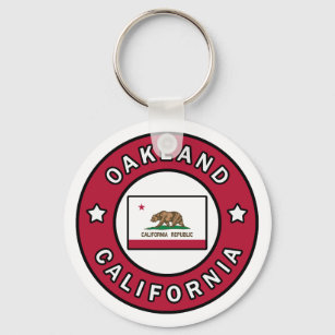 Oakland California Keychain