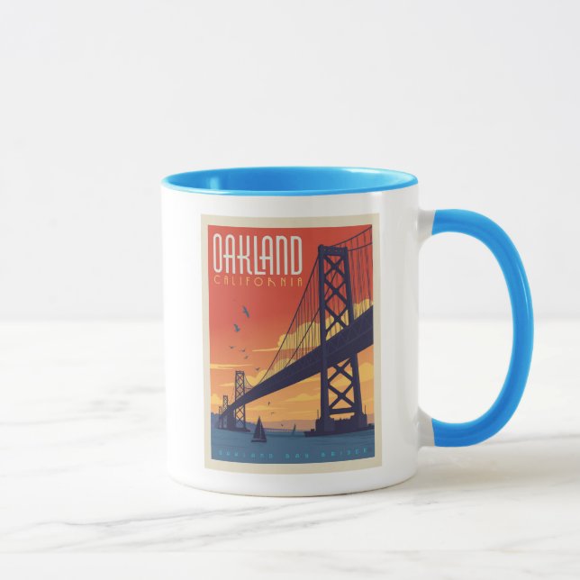 Oakland, California Mug (Right)