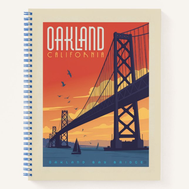 Oakland, California Notebook (Front)