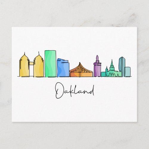 Oakland CALIFORNIA Postcard