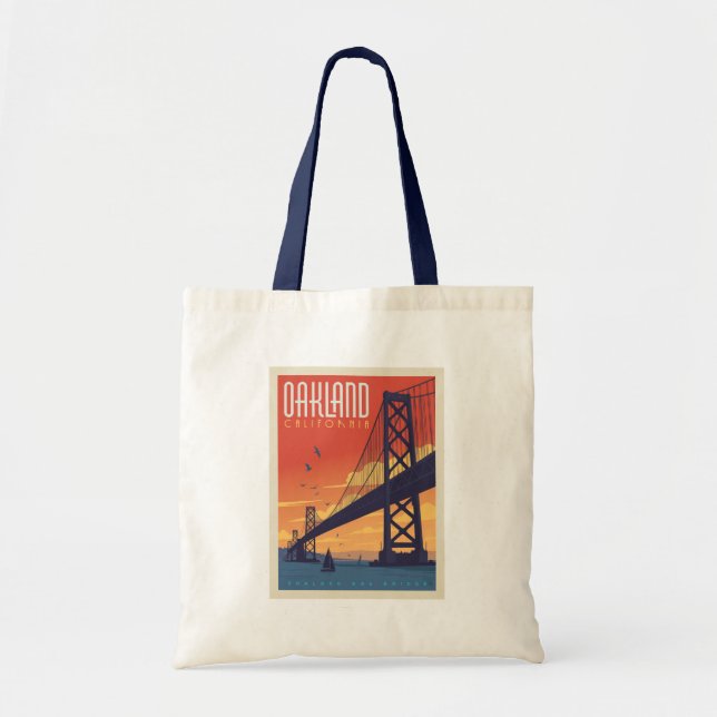 Oakland, California Tote Bag (Front)