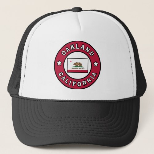 Oakland California Trucker Hat