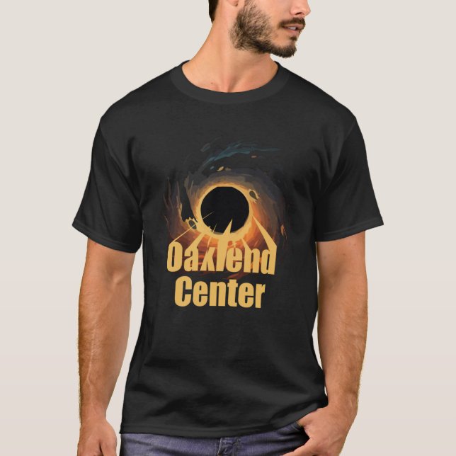 Oakland Center Blackhole T-Shirt (Front)