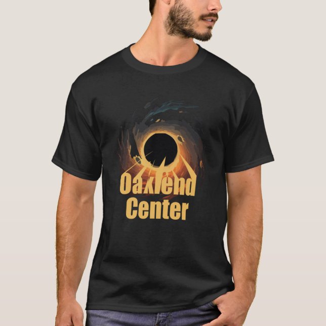 Oakland Center Blackhole T-Shirt (Front)