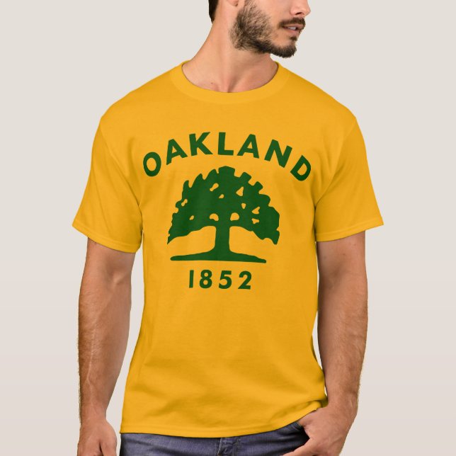 Oakland City Flag T-Shirt (Front)