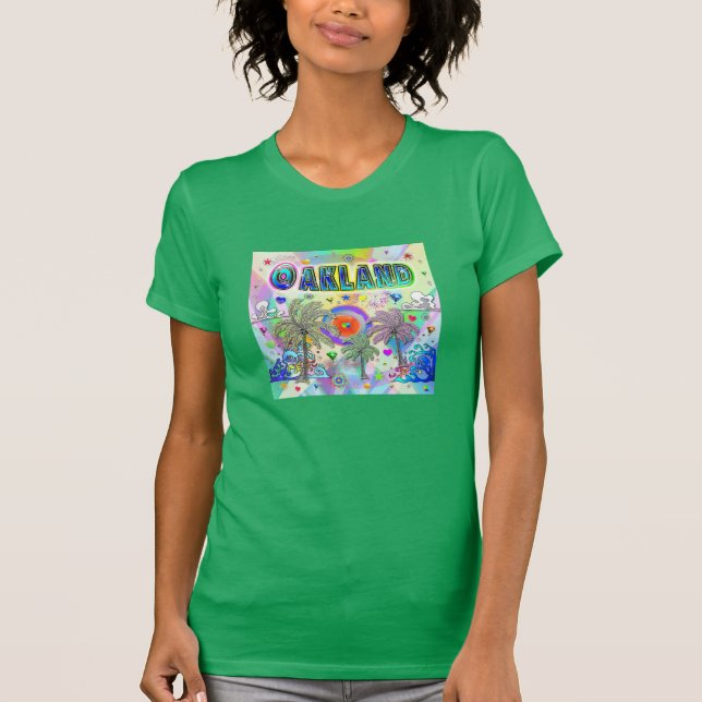 Oakland Deep Dream T-Shirt (Front)