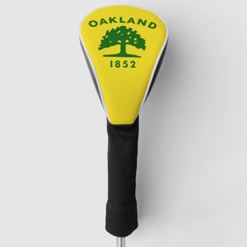 Oakland Flag California Golf Head Cover