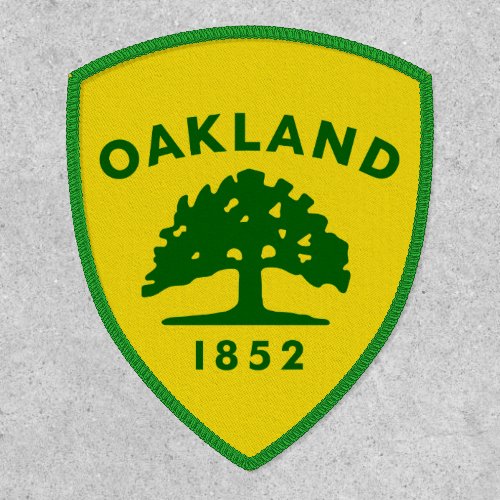 Oakland Flag California Patch
