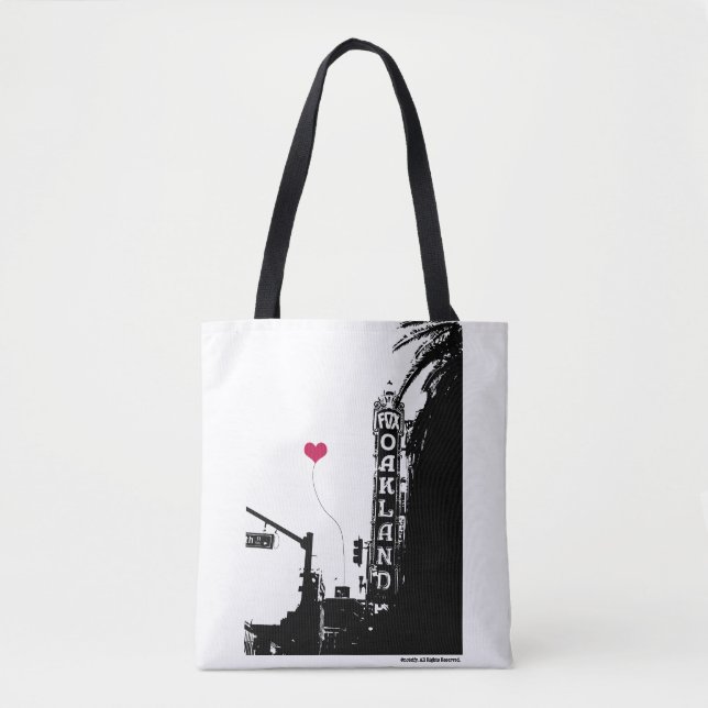 Oakland Fox Theater Tote Bag (Front)