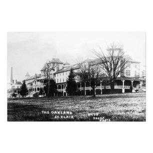 Oakland Hotel St. Clair Michigan Louis Pesha Photo Print