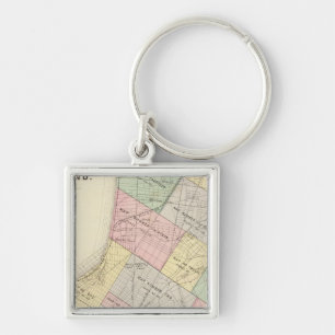 Oakland index map keychain