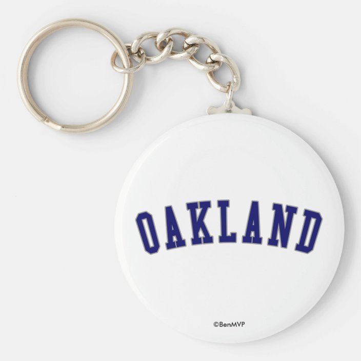 Oakland Key Chain